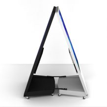 Interactive Digital Kiosks - sandwich board config